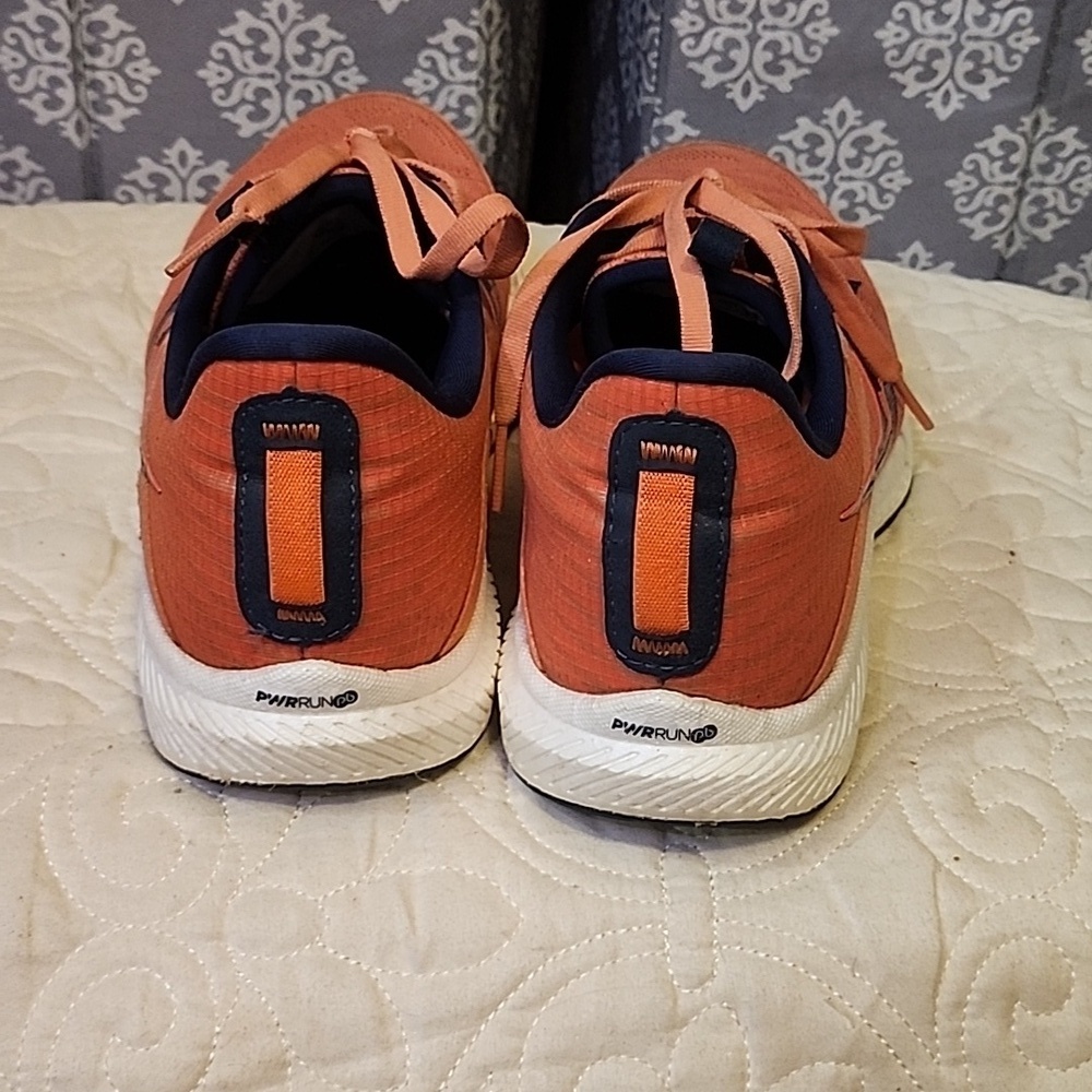 Saucony Freedom 5 Running Shoes Red W10 - Picture 3 of 10